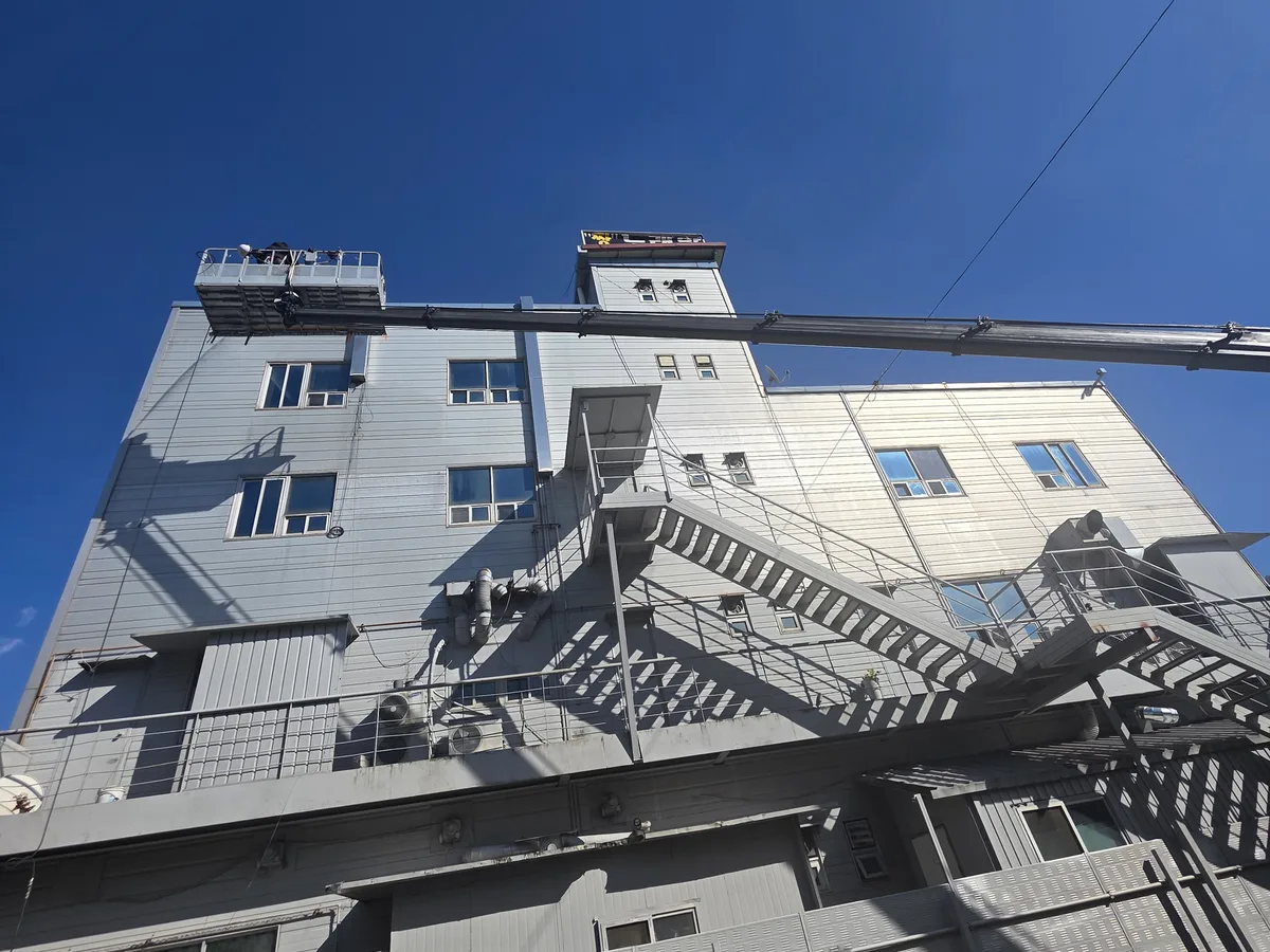 광명시 하안동 건물 화장실 세면대 살균 위생청소 사례 - 행진크린
